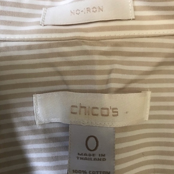 Chico’s striped Shirt - Picture 4 of 6